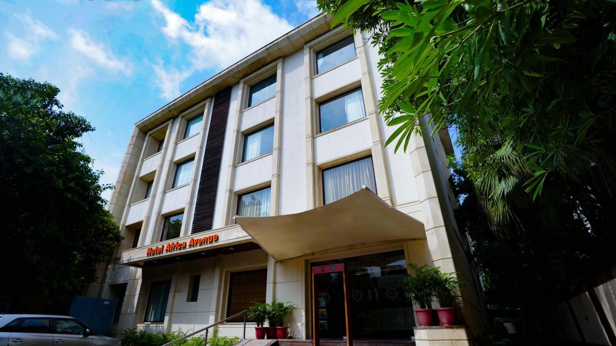 Hotel Africa Avenue - Greater Kailash 1 Nueva Delhi Exterior foto